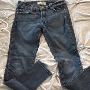 Free People Jeans- size 26, Low Rise skinny Good UC Stretch